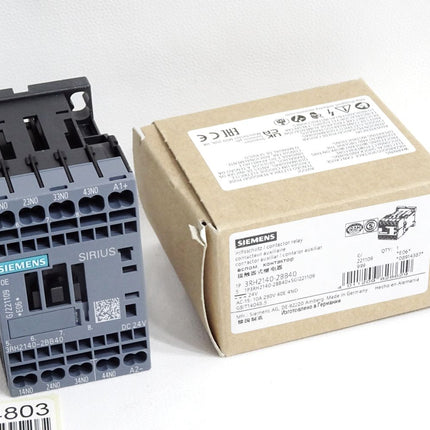 Siemens Hilfsschütz 3RH2140-2BB40 / Neu OVP - Maranos.de