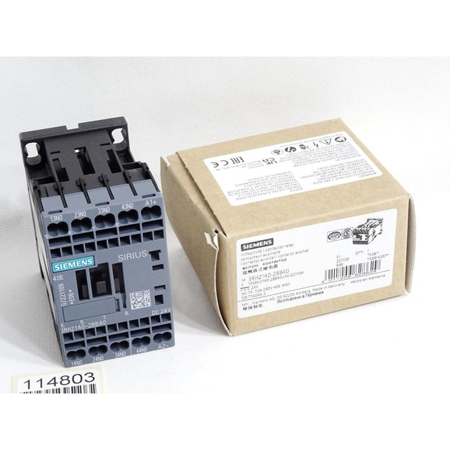 Siemens Hilfsschütz 3RH2140-2BB40 / Neu OVP - Maranos.de