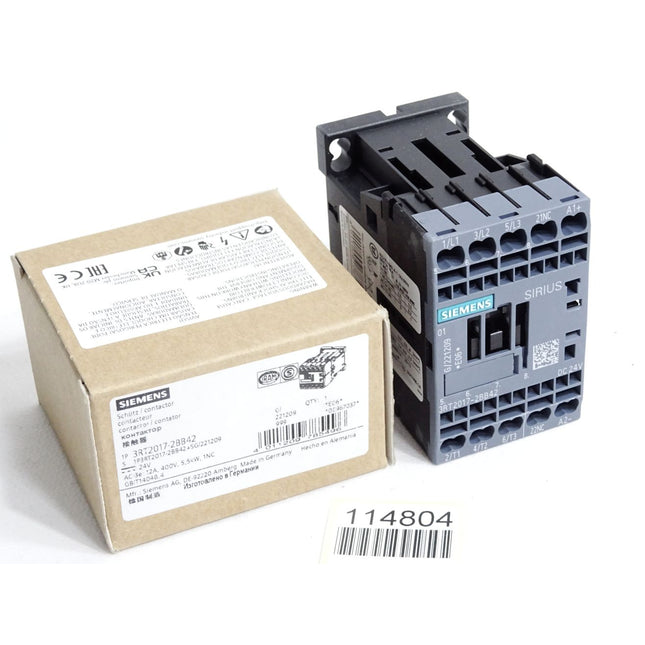 Siemens Schütz 3RT2017-2BB42 / Neu OVP - Maranos.de