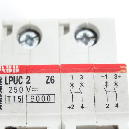 ABB Smissline LPUC2 Z6 Leitungsschutzschalter - Maranos.de