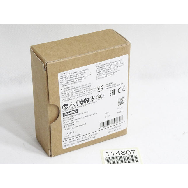 Siemens Koppelrelais 3RQ3018-1AB01 / inhalt:5 Stück / Neu OVP - Maranos.de