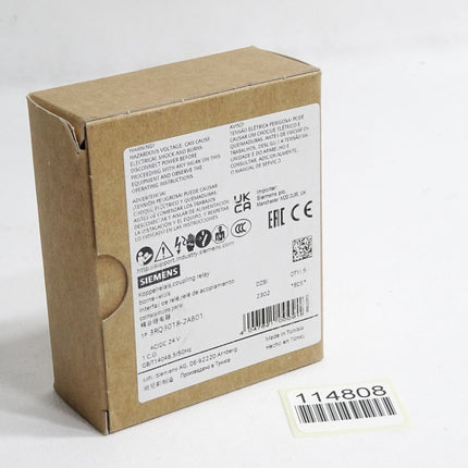 Siemens Koppelrelais 3RQ3018-2AB01 / inhalt:5 Stück / Neu OVP - Maranos.de