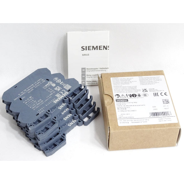 Siemens Koppelrelais 3RQ3018-2AB01 / inhalt:5 Stück / Neu OVP - Maranos.de