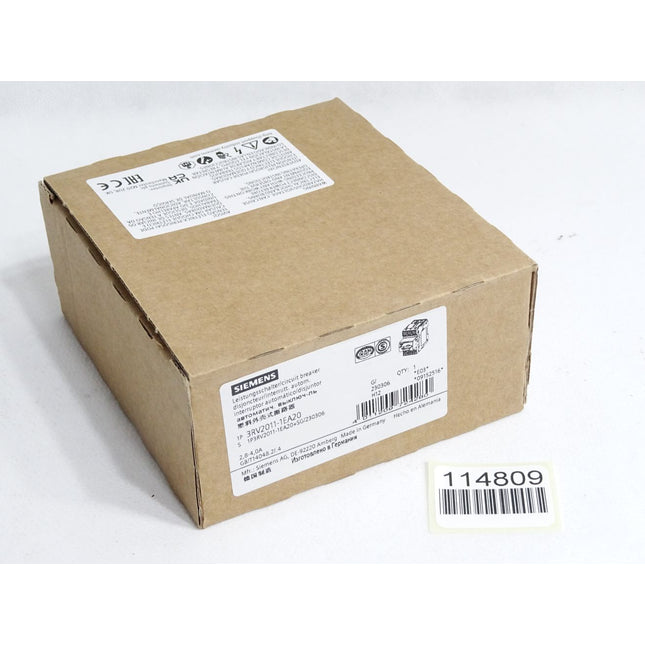 Siemens Leistungsschalter 3RV2011-1EA20 / Neu OVP - Maranos.de