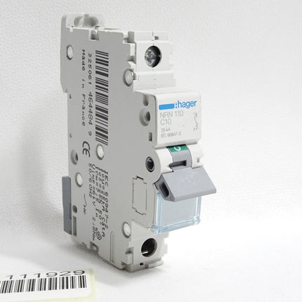 Hager NRN110 C10 25kA Leitungsschutzschalter - Maranos.de