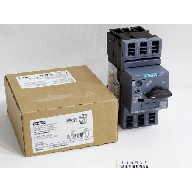 Siemens Leistungsschalter 3RV2011-0GA20 / Neu OVP - Maranos.de