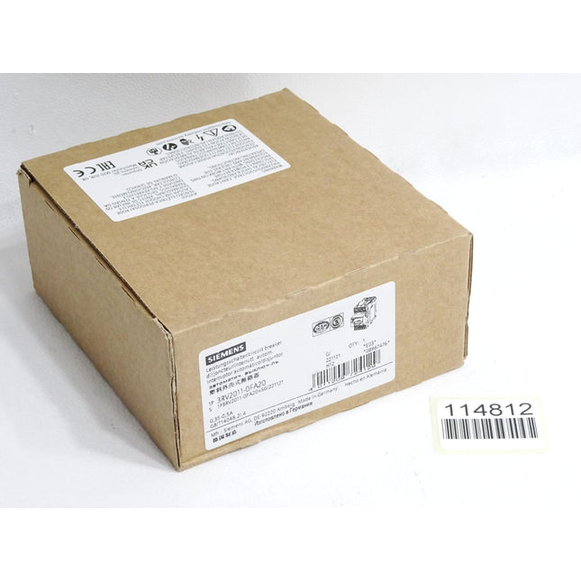 Siemens Leistungsschalter 3RV2011-0FA20 / Neu OVP - Maranos.de