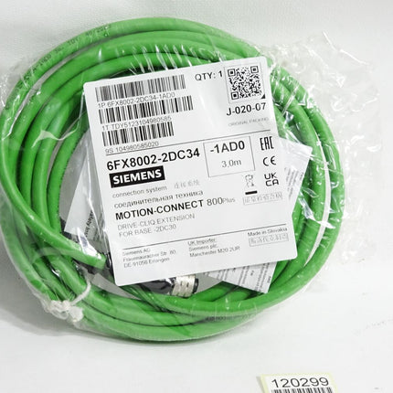 Siemens DRIVE-CLiQ extension 6FX8002-2DC34-1AD0 3,0m / Neu OVP - Maranos.de