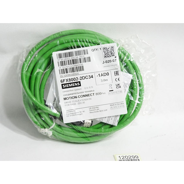 Siemens DRIVE-CLiQ extension 6FX8002-2DC34-1AD0 3,0m / Neu OVP - Maranos.de