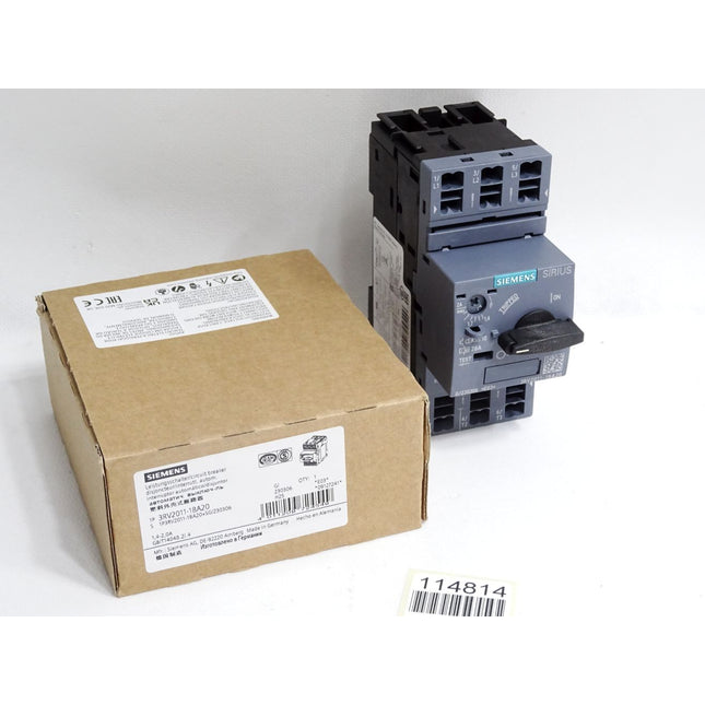Siemens Leistungsschalter 3RV2011-1BA20 / Neu OVP - Maranos.de
