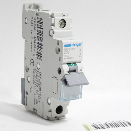 Hager NRN110 C10 25kA Leitungsschutzschalter - Maranos.de