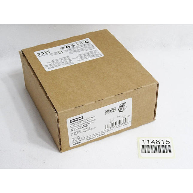 Siemens Leistungsschalter 3RV2011-1KA20 / Neu OVP - Maranos.de