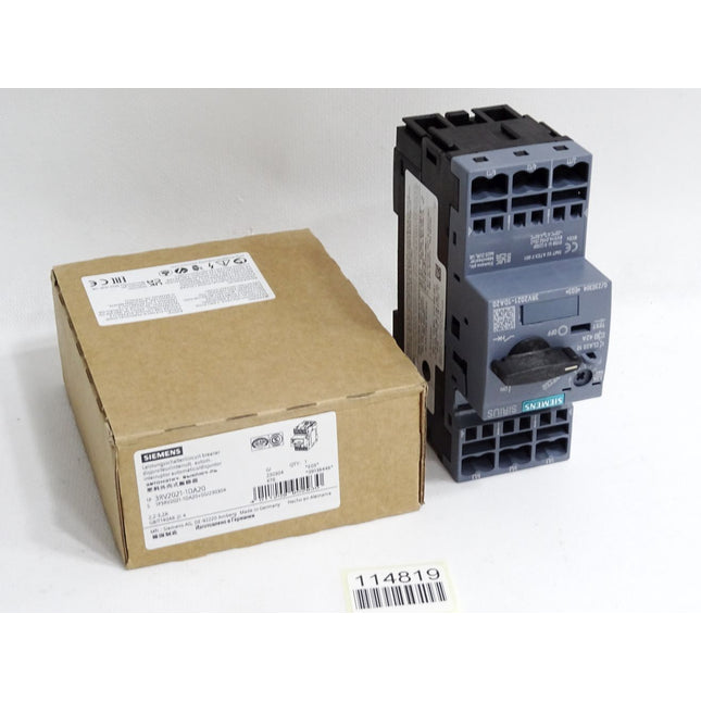 Siemens Leistungsschalter 3RV2021-1DA20 / Neu OVP - Maranos.de