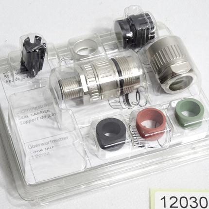 Harting Steckverbinder 21038961410 M12-P-CC-CRIMP-4P-LCOD-M-STR-SHLD / Neu OVP
