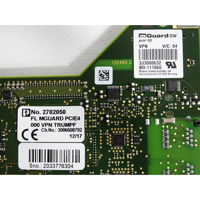 Phoenix Contact  Router FL MGUARD PCIE4000 VPN TRUMPF 2702050 / Neu