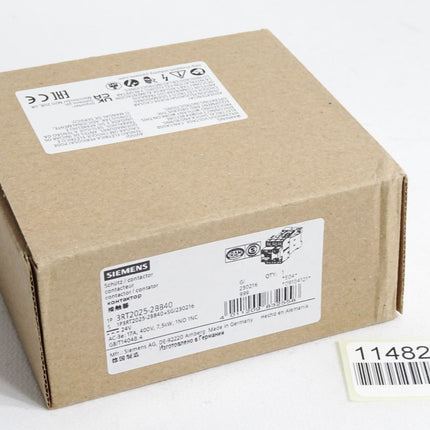Siemens Schütz 3RT2025-2BB40 / Neu OVP - Maranos.de