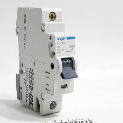 Hager NC001 C1 463001 Leitungsschutzschalter / Unbenutzt - Maranos.de