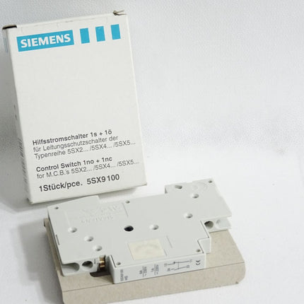 Siemens Hilfsstromschalter 5SX9100 / Neu OVP - Maranos.de