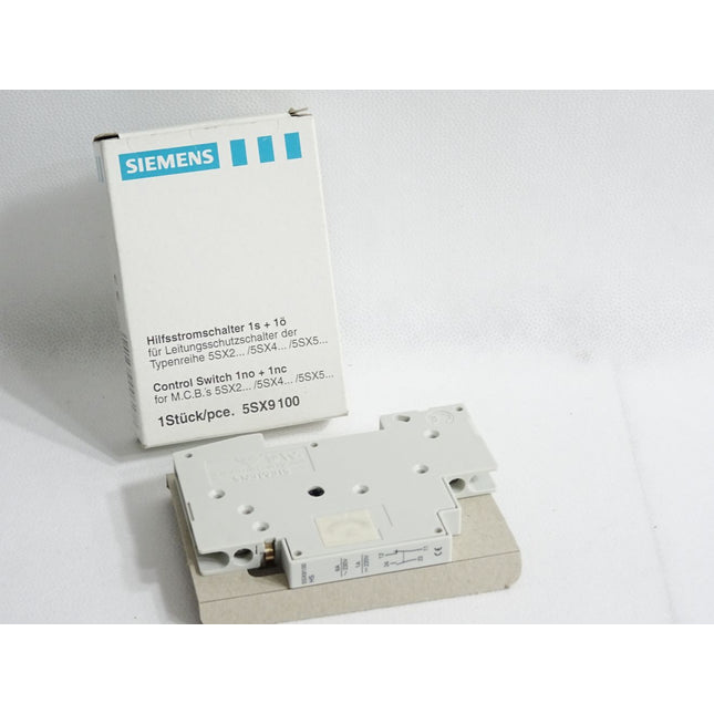 Siemens Hilfsstromschalter 5SX9100 / Neu OVP - Maranos.de