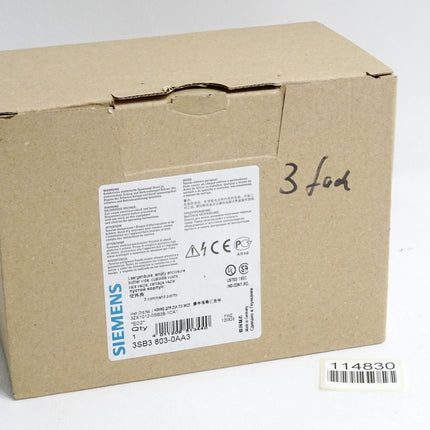 Siemens Leergehäuse 3SB3803-0AA3 / Neu OVP - Maranos.de