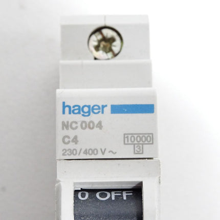 Hager NC010 C10 463010 Leitungsschutzschalter / Unbenutzt - Maranos.de