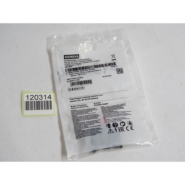 Siemens Kontaktmodul 3SU1400-2AA10-1CA0 / Neu OVP - Maranos.de