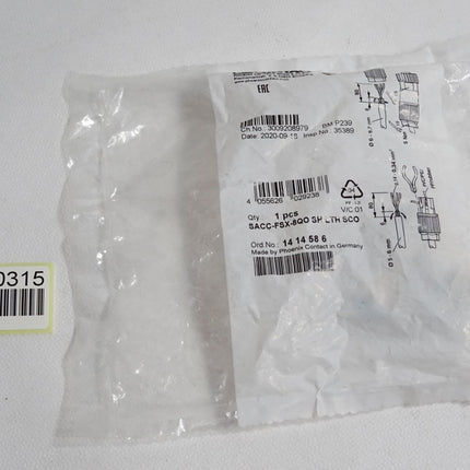 Phoenix Contact SACC-FSX-8QO SH ETH SCO Datensteckverbinder 1414586 / Neu OVP