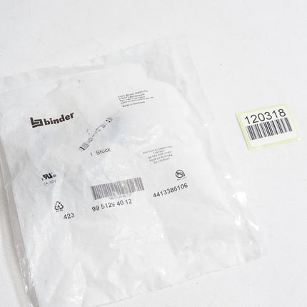 Binder Kabelstecker 9951294012 / Neu OVP