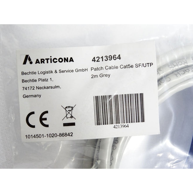 Articona 4213964 Patch Cable RJ45 Cat5e SF/UTP 2m / Neu OVP - Maranos.de