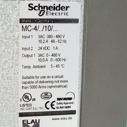 Schneider Electric Elau PacDrive MC-4 MC-4/11/10/400 13130247 E0P603 / Neuwertig