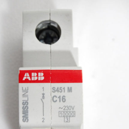 ABB Smissline S451M-C16 Leitungsschutzschalter S451 M C16 - Maranos.de