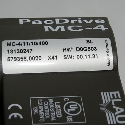 Schneider Electric Elau PacDrive MC-4 MC-4/11/10/400 13130247 D0G503