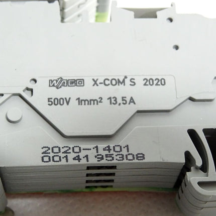 Wago 2020-1401 2-Leiter/2-Pin-Basisklemme - Maranos.de