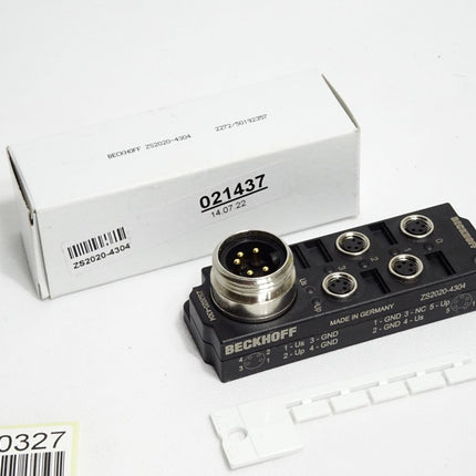 Beckhoff Powerverteiler-Box ZS2020-4304 / Neu OVP - Maranos.de