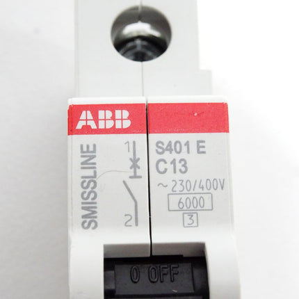 ABB Smissline 2CCS551001R0134 S401 E C13 S401E-C13 Leitungsschutzschalter - Maranos.de