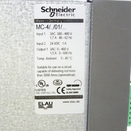 Schneider Electric Elau PacDrive MC-4 MC-4/11/01/400 13130244 E0P603