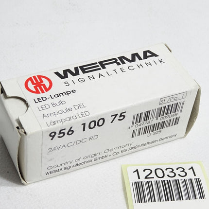Werma 95610075 LED-Lampe 24VAC/DC rot / Neu OVP