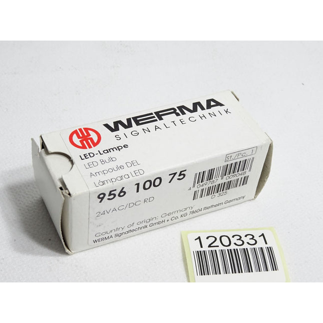 Werma 95610075 LED-Lampe 24VAC/DC rot / Neu OVP
