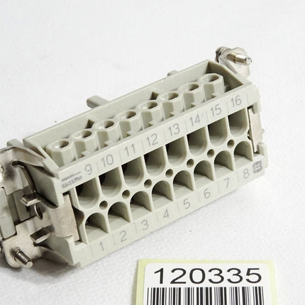 Harting Stecker Han15E-F 15A 500V 6kV / Unbenutzt