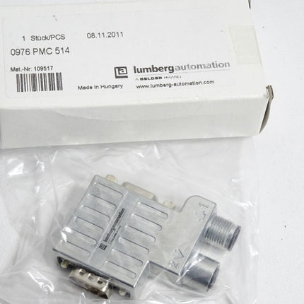 Lumberg Automation Profibus connector 0976 PMC 514 109517 / Neu OVP