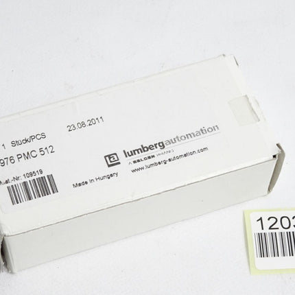 Lumberg Automation Profibus connector 0976 PMC 512 109519 / Neu OVP