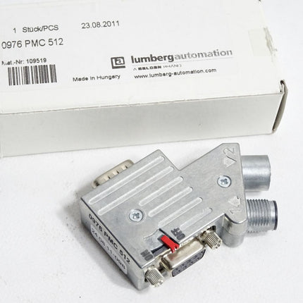 Lumberg Automation Profibus connector 0976 PMC 512 109519 / Neu OVP