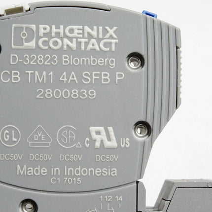 Phoenix Contact CB TM1 4A SFB P Geräteschutzschalter 2800839 / Neuwertig
