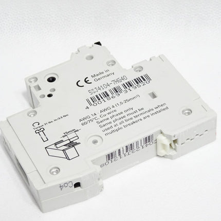Siemens Leitungsschutzschalter 5SJ4104-7HG40 5SJ41 4A Char.C - Maranos.de