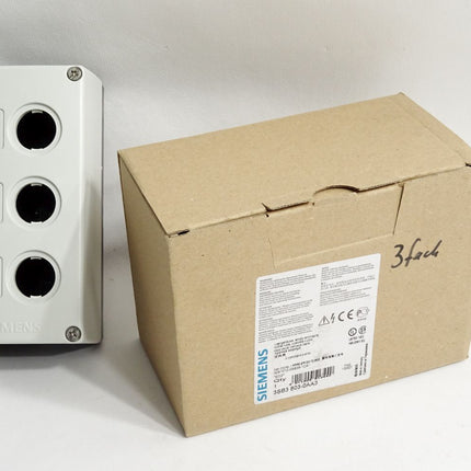 Siemens Leergehäuse 3SB3803-0AA3 - wie abgebildet - ohne Zubehör / Neu OVP - Maranos.de