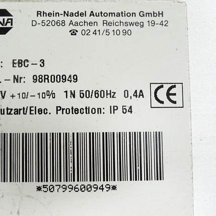 RNA rhein-Nadel Automation Steuergerät EBC-3