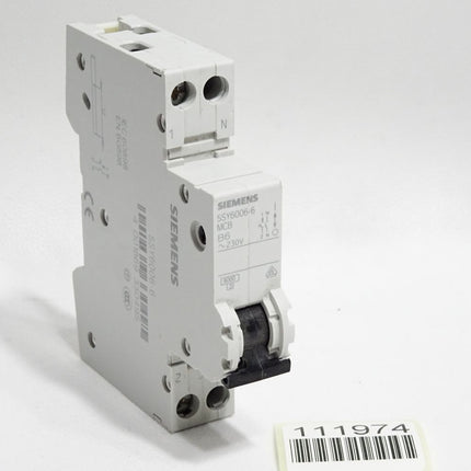 Siemens Leitungsschutzschalter 5SY6006-6 MCB B6 - Maranos.de