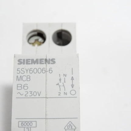 Siemens Leitungsschutzschalter 5SY6006-6 MCB B6 - Maranos.de