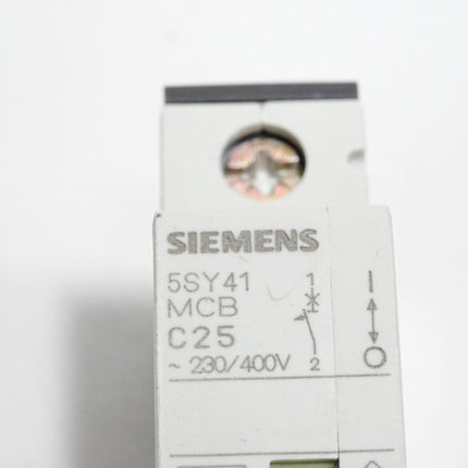 Siemens Leitungsschutzschalter 5SY4125-7 5SY41 MCB C25 - Maranos.de