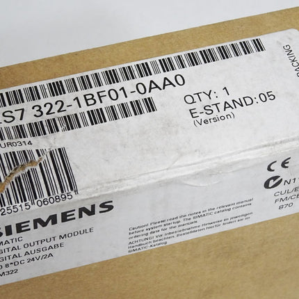 Siemens SM322 6ES7322-1BF01-0AA0 6ES7 322-1BF01-0AA0 / Neu OVP versiegelt